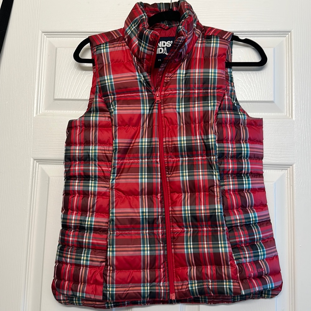 Land’s End Tartan Vest